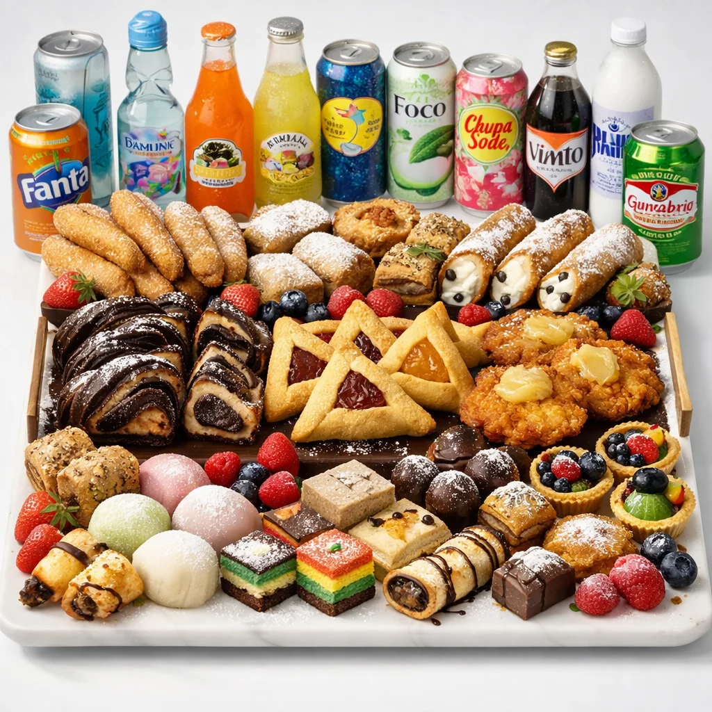LamaLo Snacks – 88 world pastries plus 28 drinks