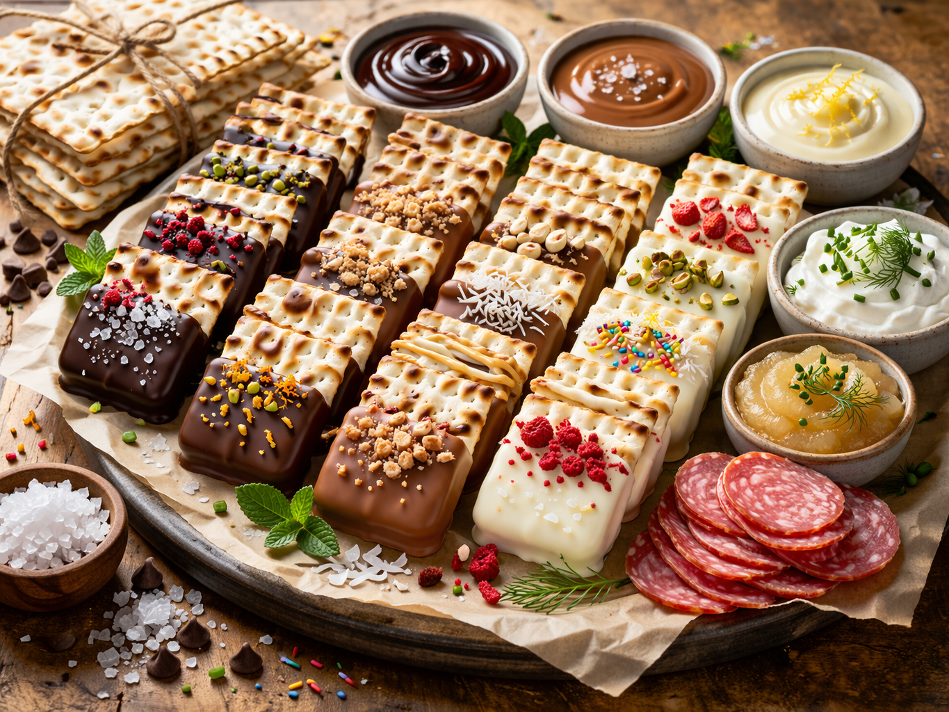 Mazza Punk — Matzah meets gourmet rebellion